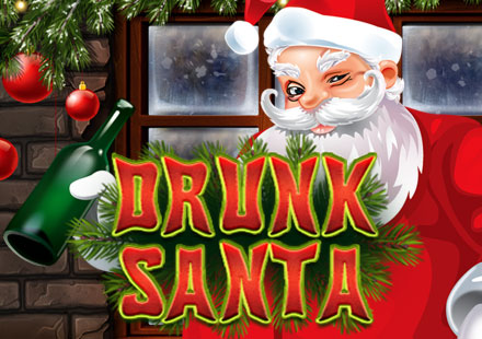 Drunk santa