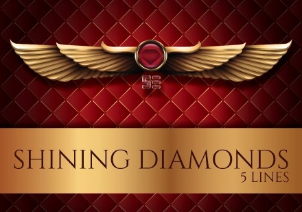 Shining Diamonds 5 Lines