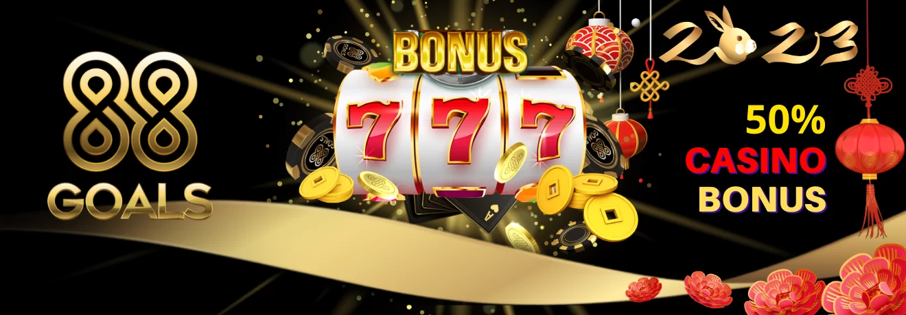88goals 50 casino bonus header